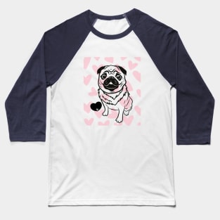 Dog sayings love you ,brafdesign Baseball T-Shirt